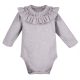 SIMPLY COMFY fodros body szürke 80