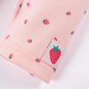 STRAWBERRY AND LOVE15_62 Kislány pamut leggings